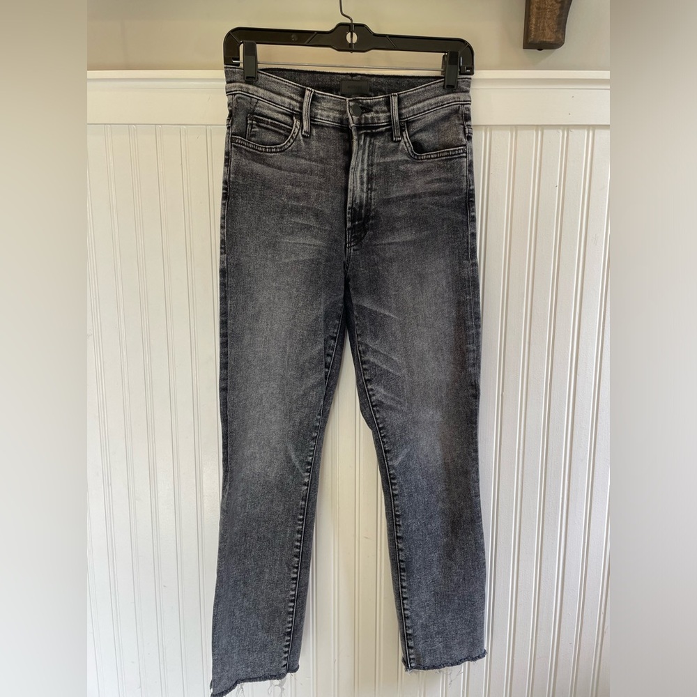 Mother High Waisted Rascal Ankle Snippet - image 2